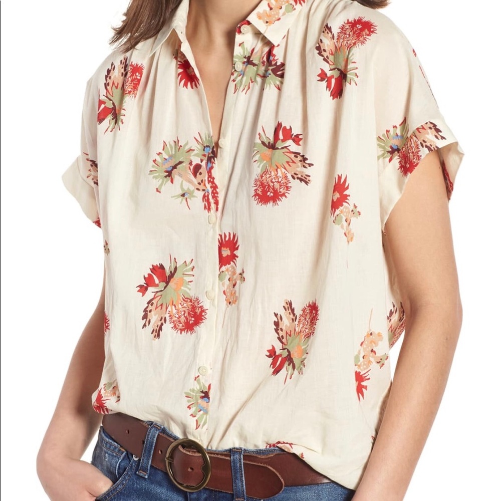 Madewell Floral Shirt